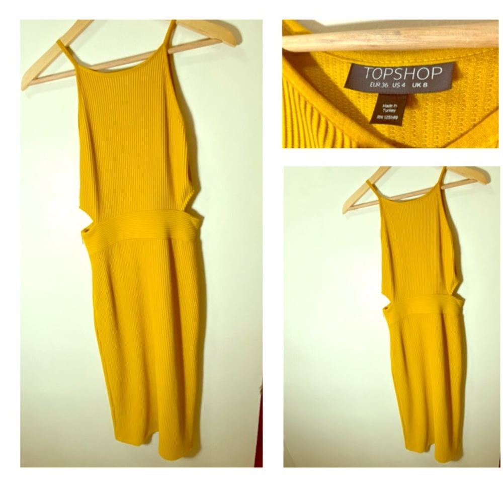 Yellow Top Shop Dress